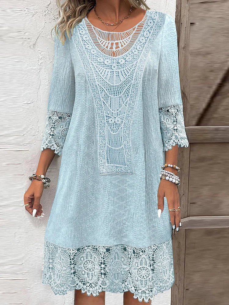 Scarlett | Graceful Lace Midi