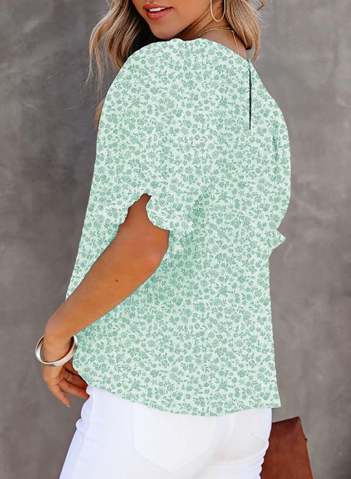 Irene | Graceful Puff Blouse