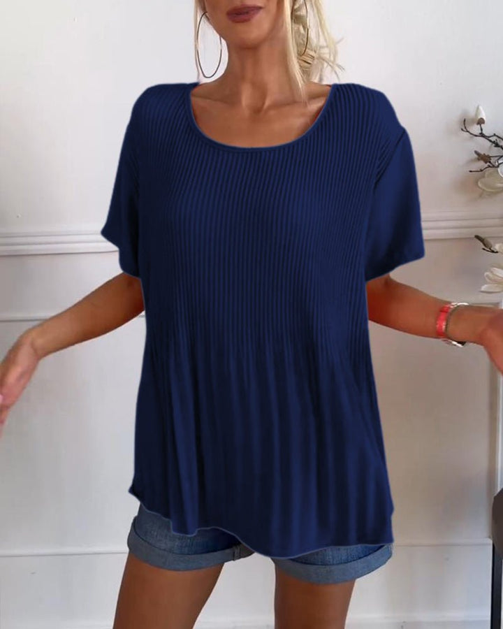 Hera | Pleated Elegance Blouse