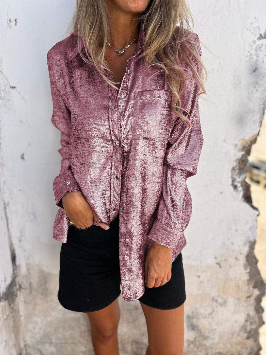 Amaya | Radiant Shimmer Blouse