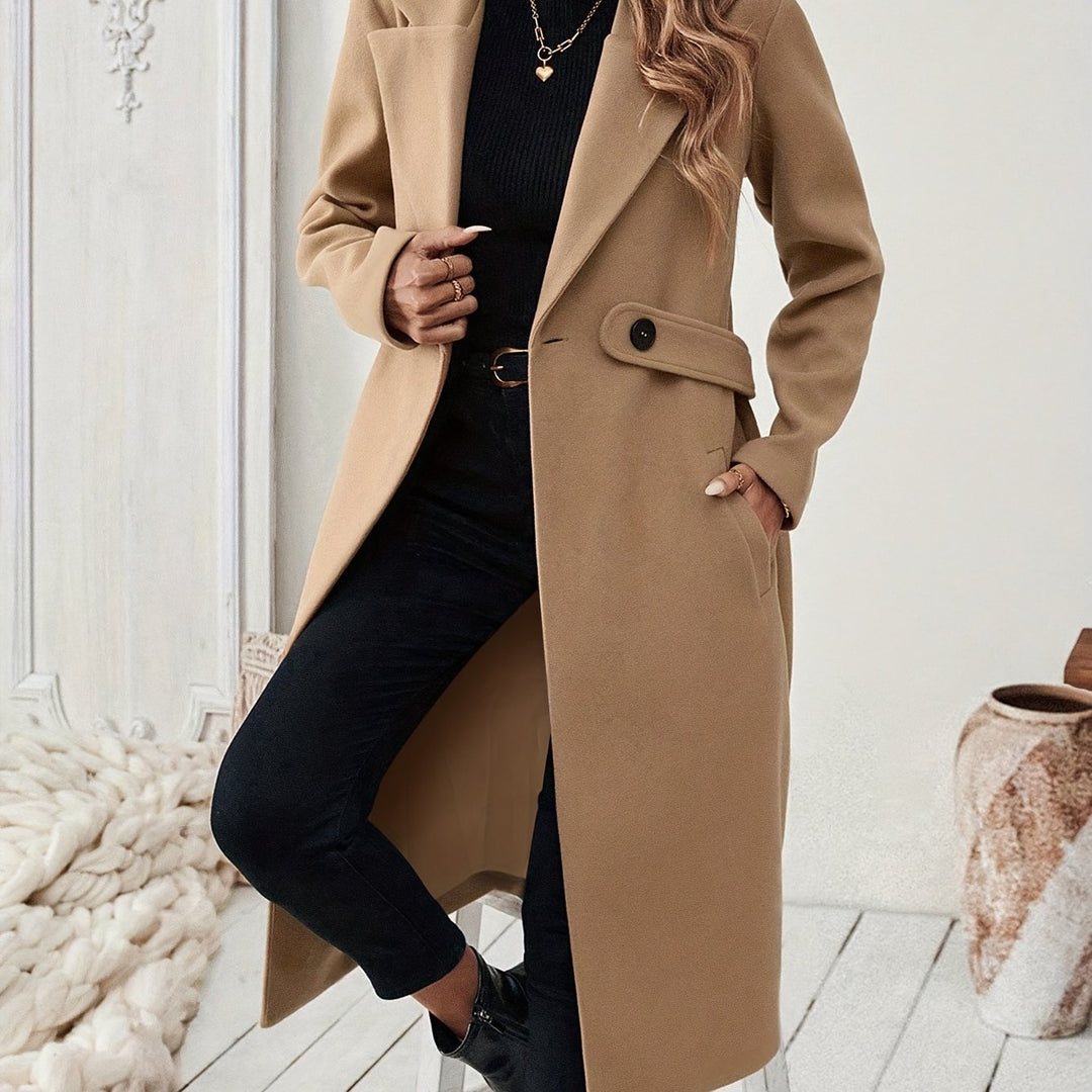 Jamila | Timeless Tailored Long Coat