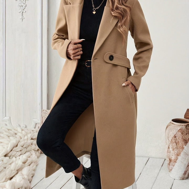 Jamila | Timeless Tailored Long Coat