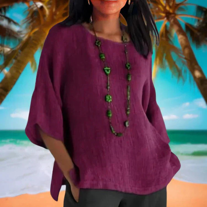 Necie | Radiant Breezy Blouse