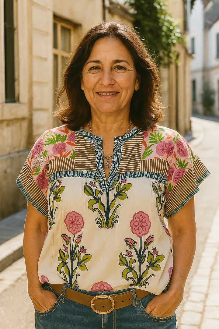 Maya | Garden Breeze Top