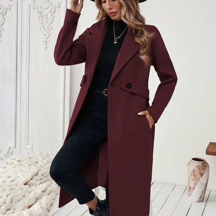 Jamila | Timeless Tailored Long Coat