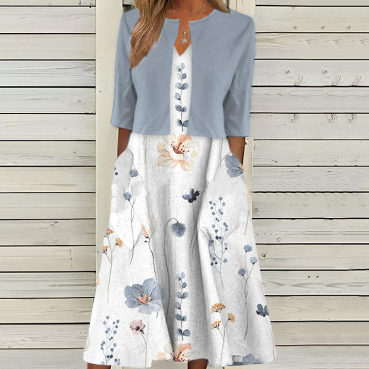 Alou | Charm Floral Dress Set