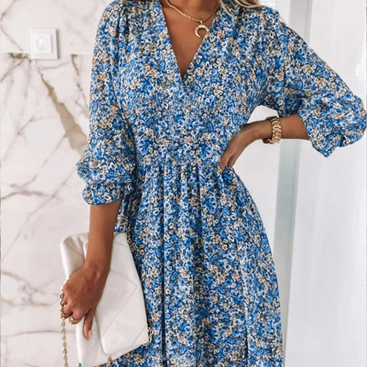 Sunna | Elegant Floral Dress