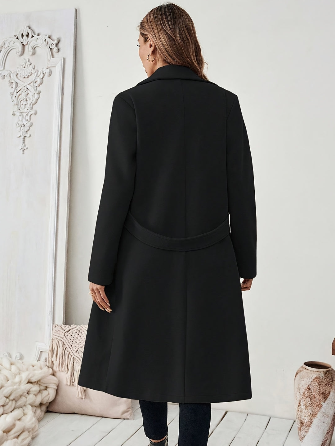 Jamila | Timeless Tailored Long Coat