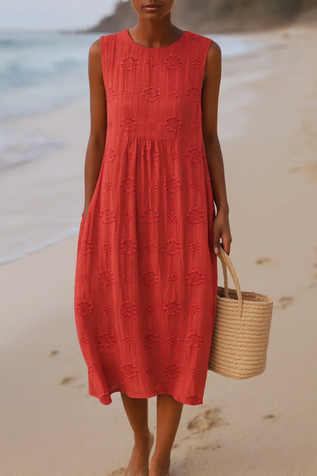 Crissel | Embroidered Summer Dress