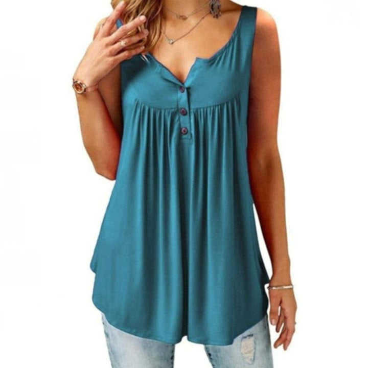 Jilly | Effortless Button Tank