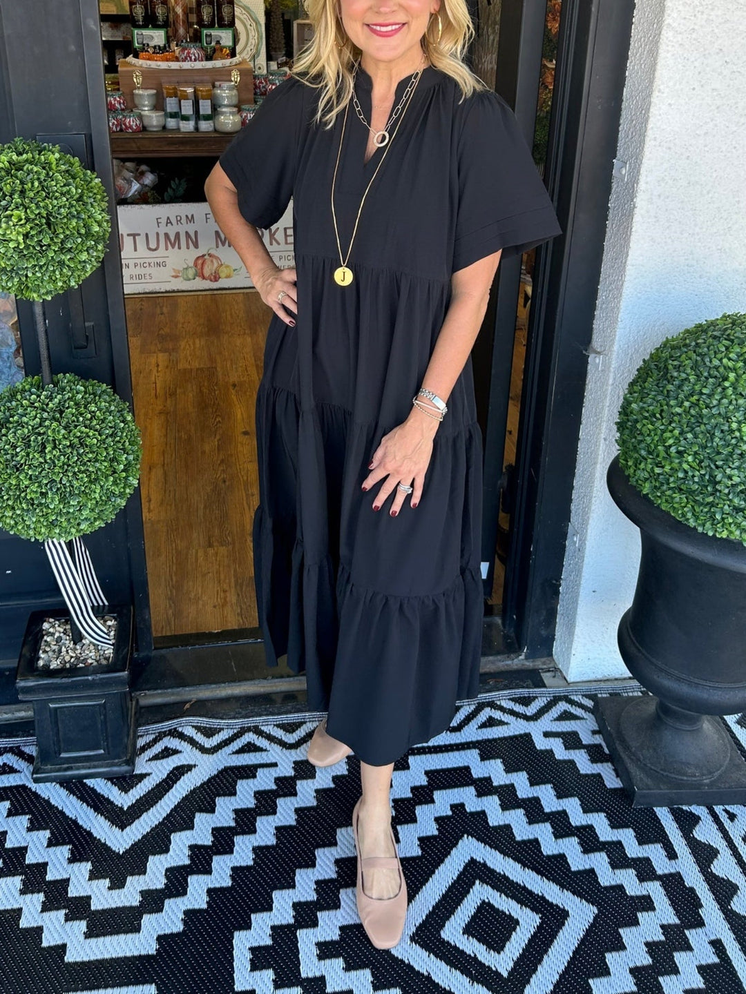 Elle | Graceful Tiered Midi