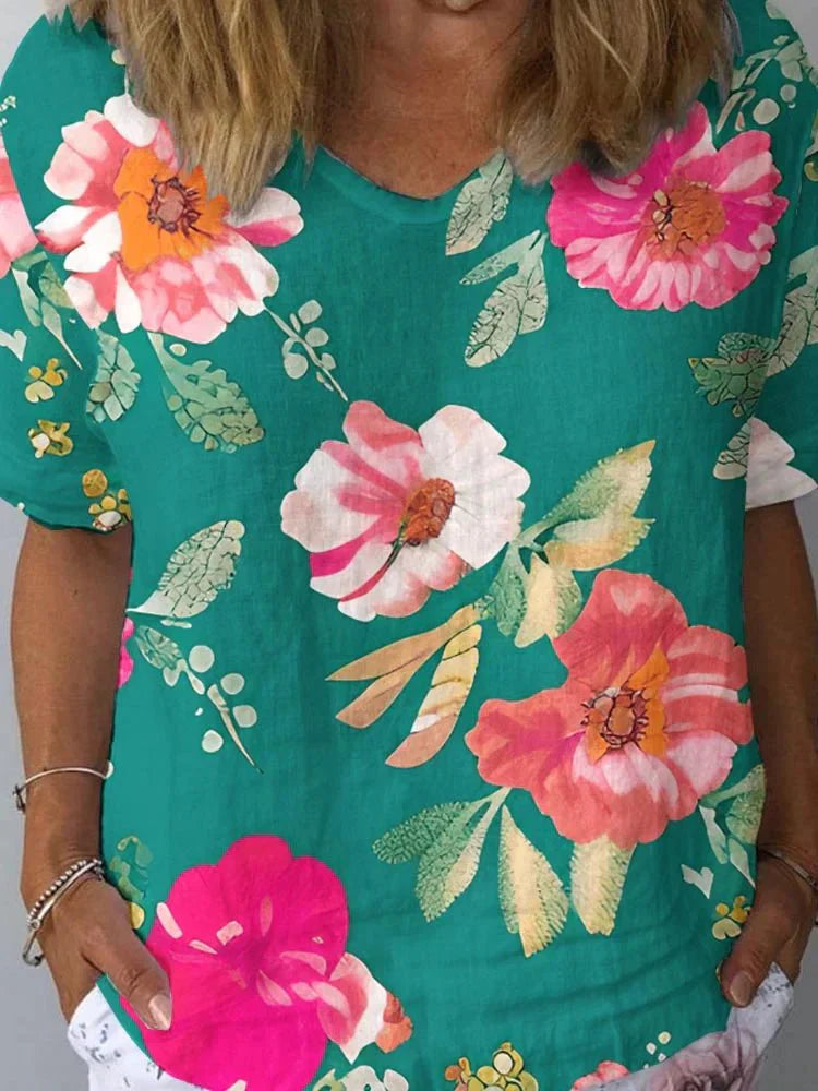 Maylee | Timeless Floral Top