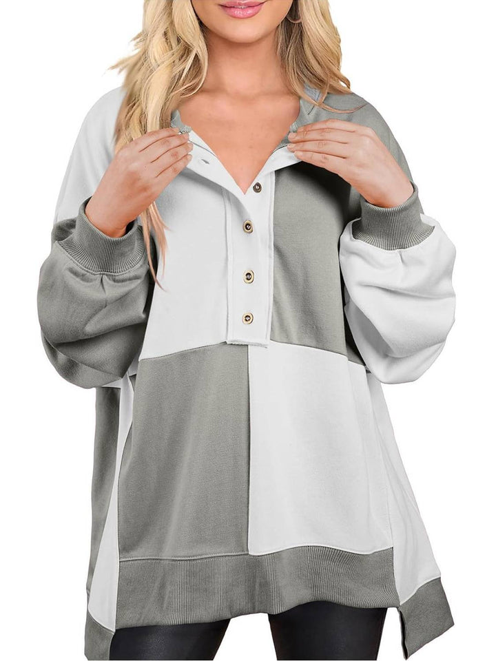 Vicky | Elegant Plus Size Sweatshirt