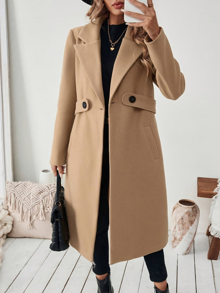 Jamila | Timeless Tailored Long Coat