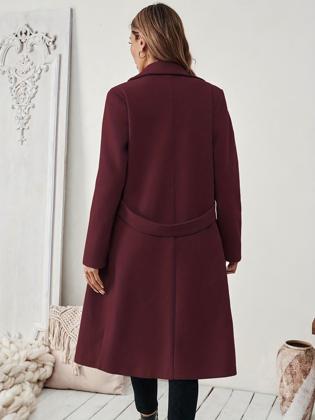 Jamila | Timeless Tailored Long Coat