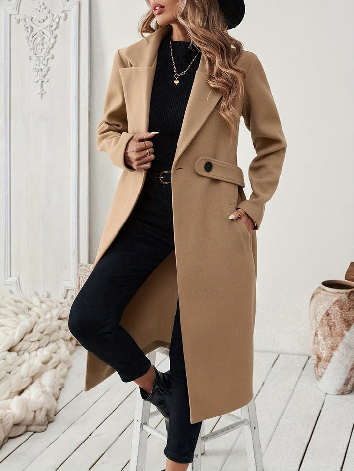 Jamila | Timeless Tailored Long Coat