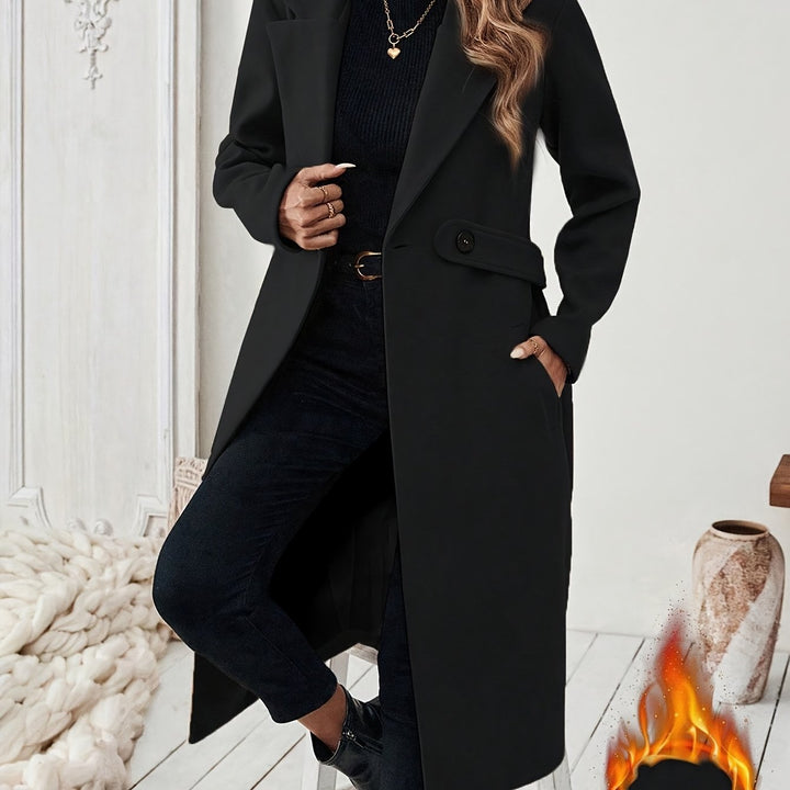 Jamila | Timeless Tailored Long Coat