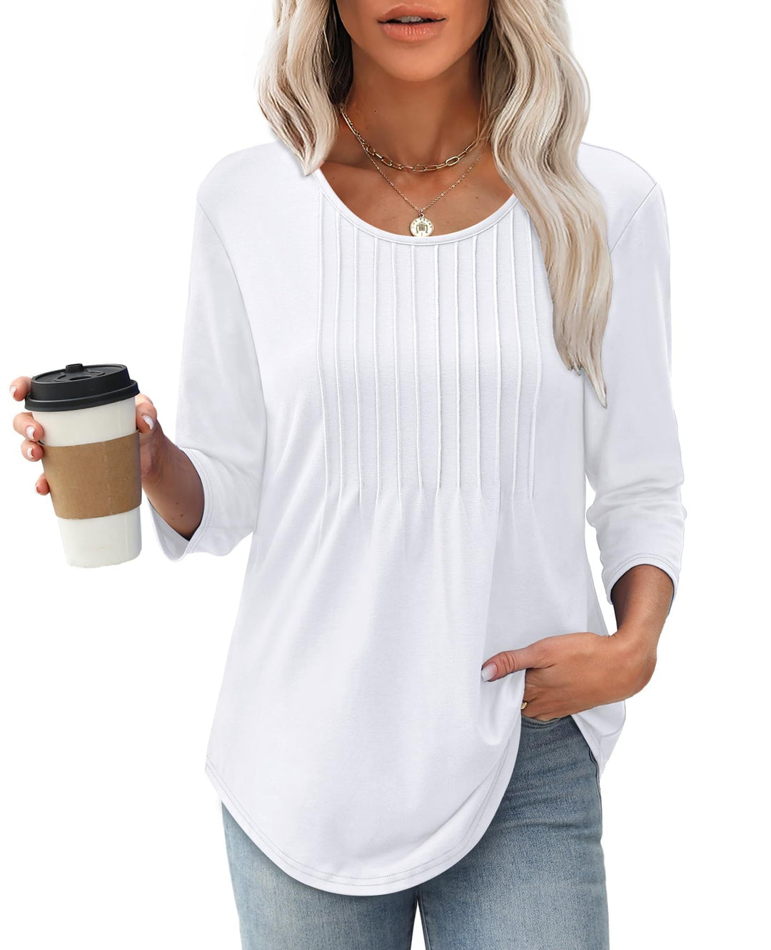 Trixie | Chic Sleeve Tunic Top