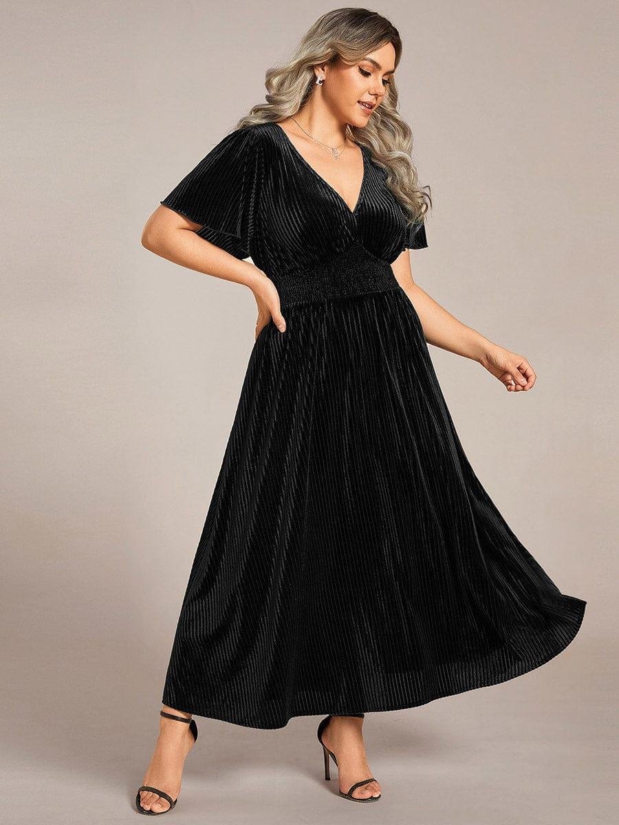 Bettina | Plus Size Velvet Dress