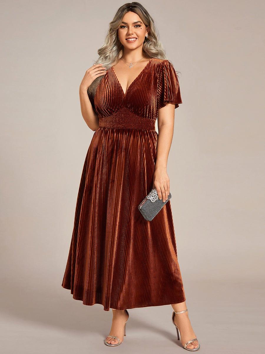 Bettina | Plus Size Velvet Dress