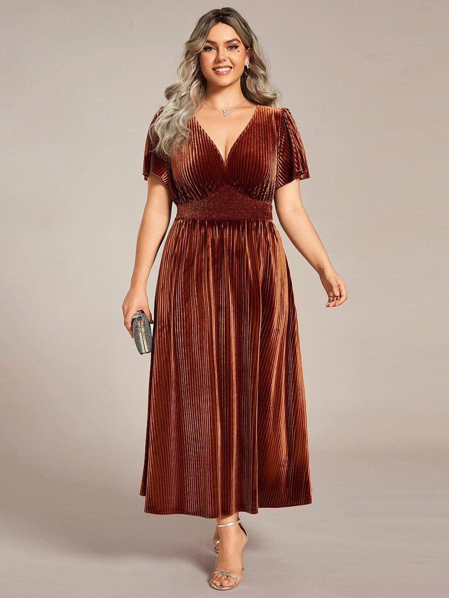 Bettina | Plus Size Velvet Dress
