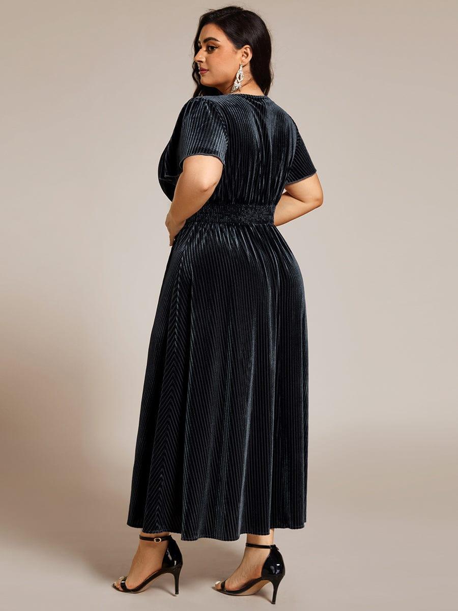 Bettina | Plus Size Velvet Dress