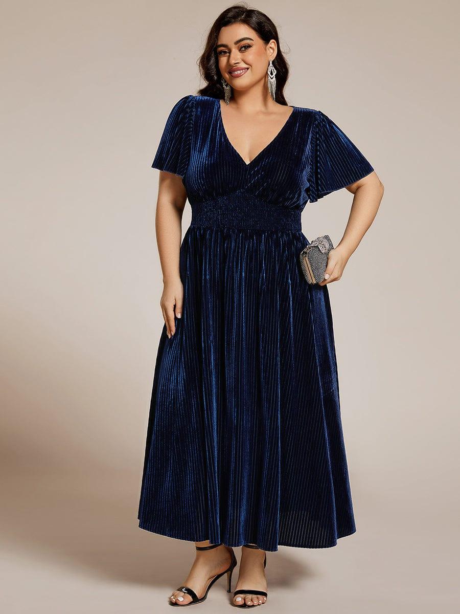 Bettina | Plus Size Velvet Dress