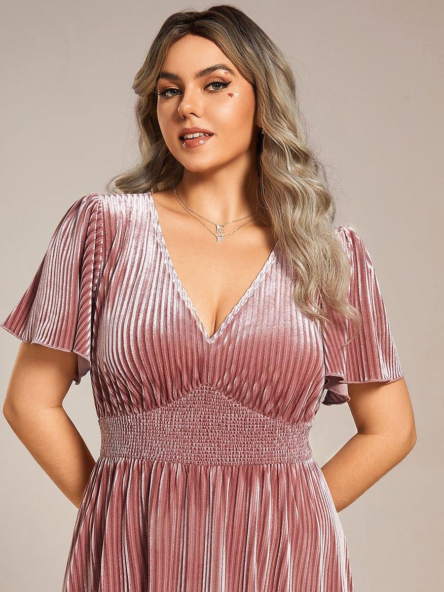 Bettina | Plus Size Velvet Dress