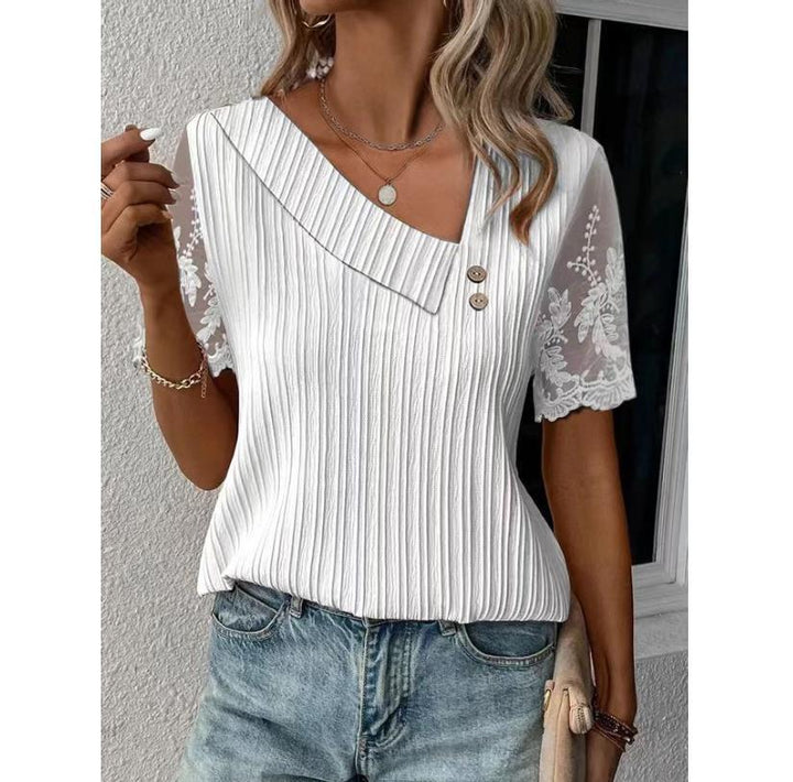 Haifa | Sophisticated Lace Blouse