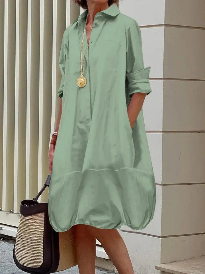 Alexandria | Classic Shirt Dress