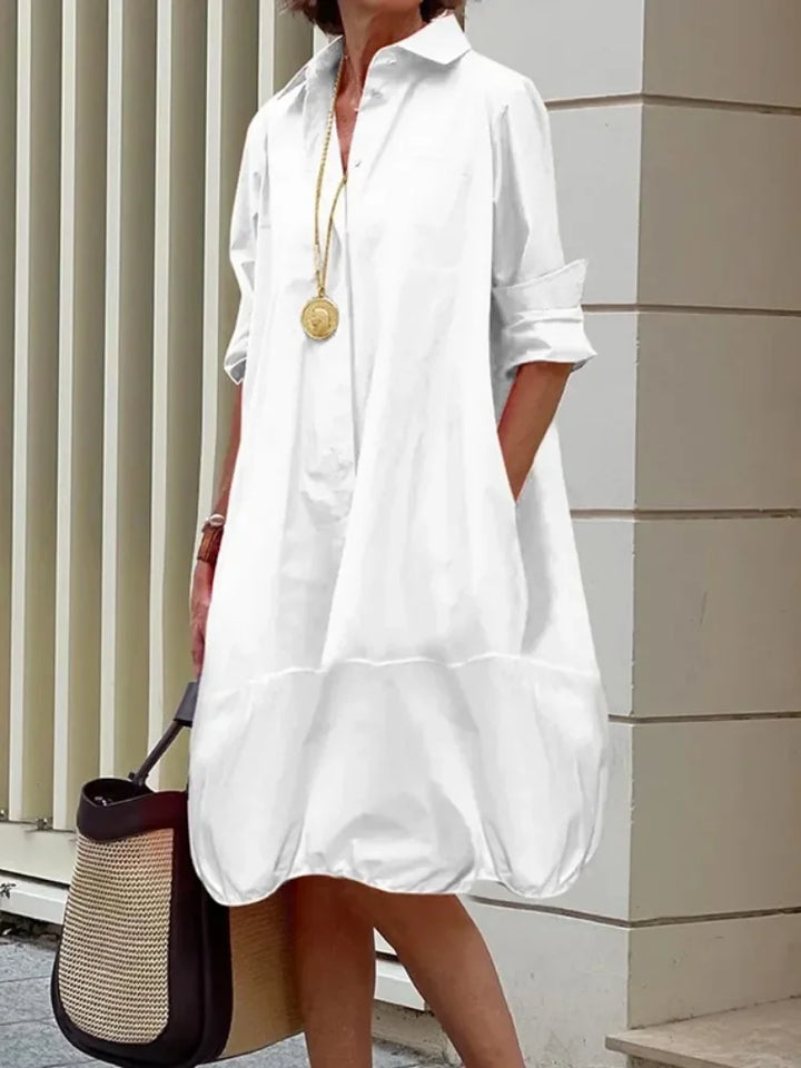 Alexandria | Classic Shirt Dress