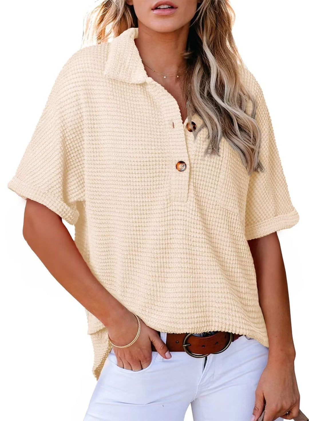 Solen | Waffle Knit  Shirts