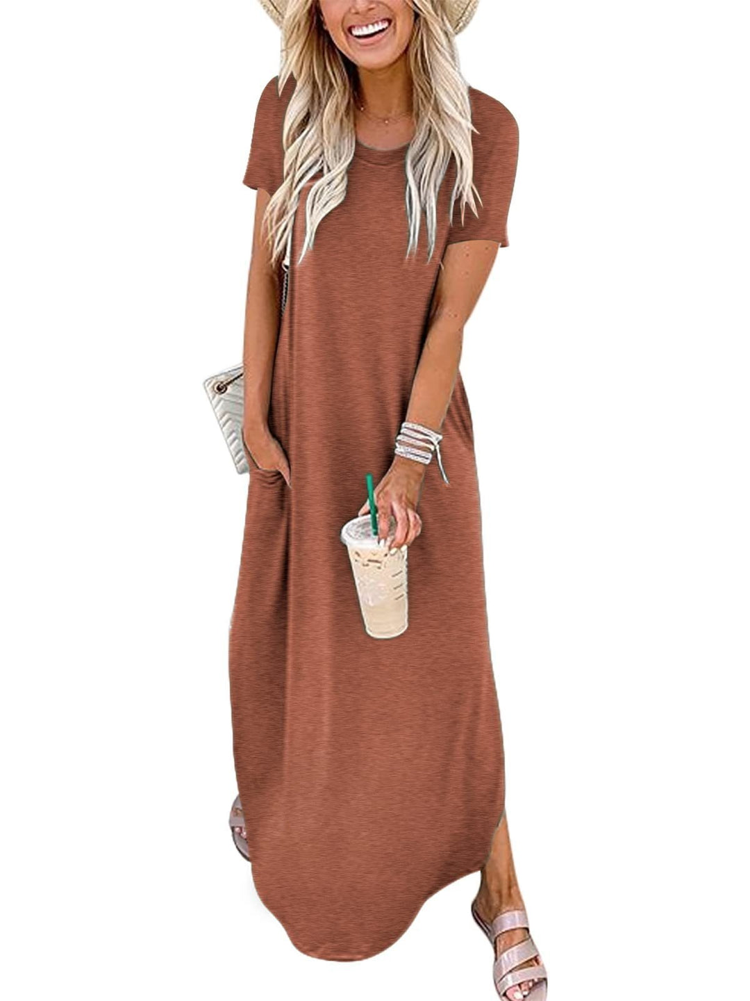 Olive | Breezy Split Dress