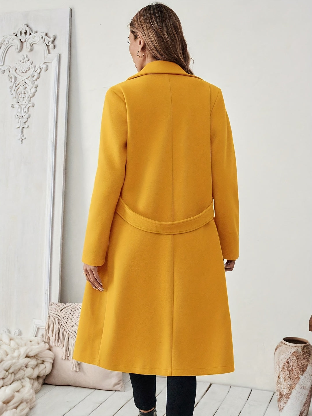 Jamila | Timeless Tailored Long Coat