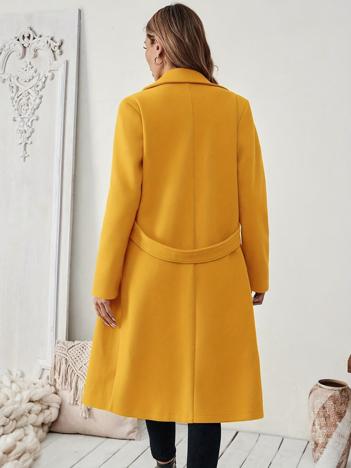 Jamila | Timeless Tailored Long Coat