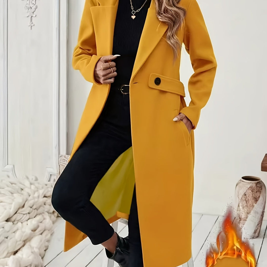 Jamila | Timeless Tailored Long Coat