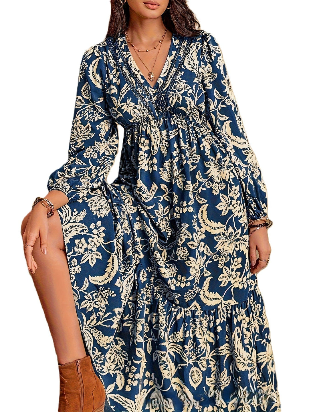 Maxine | Boho Maxi Dress