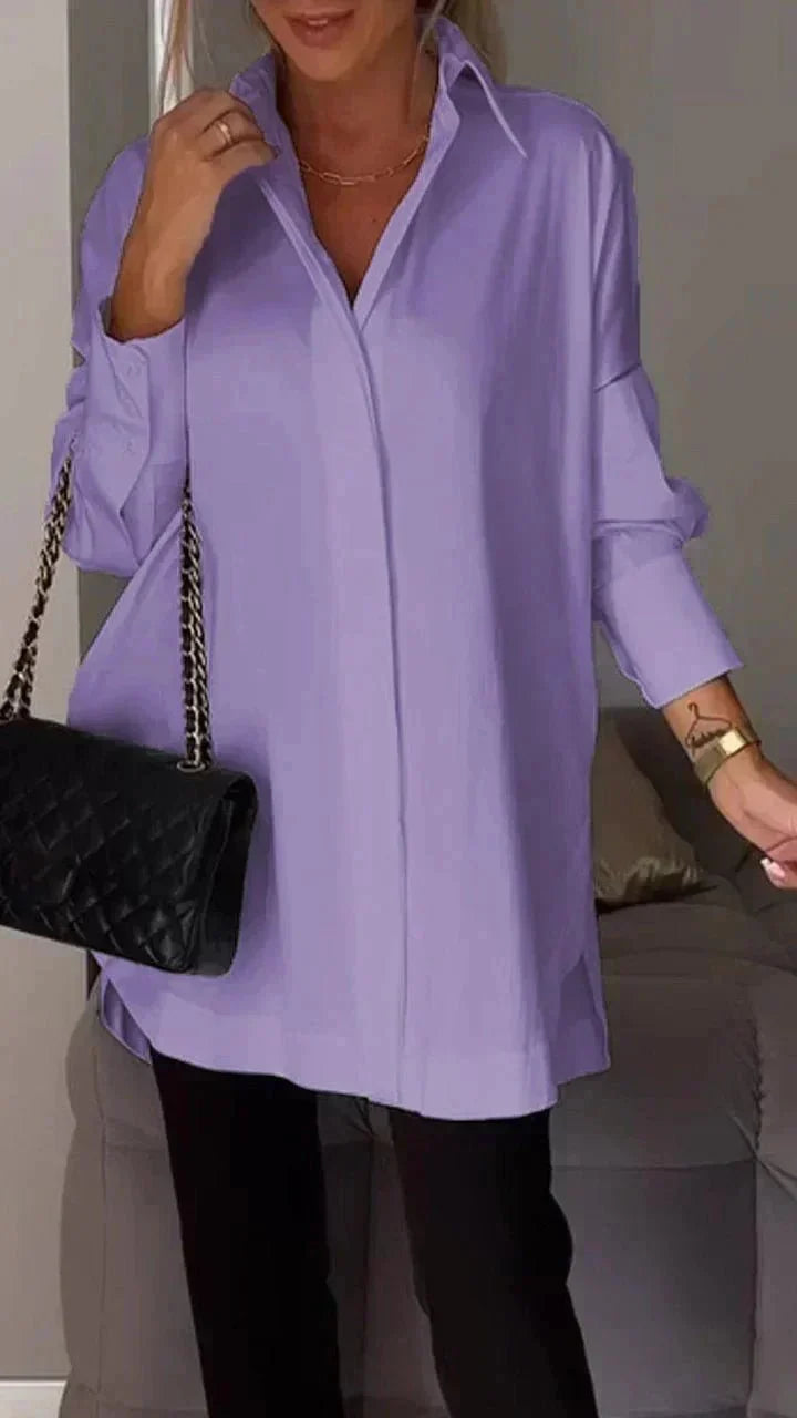 Carlita | Oversized Button-Up Shirt
