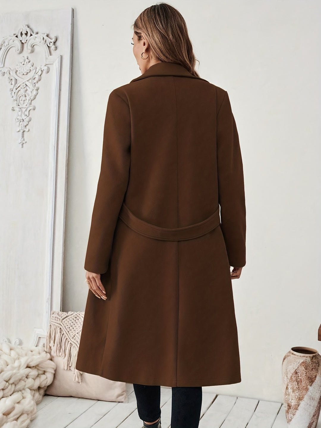 Jamila | Timeless Tailored Long Coat