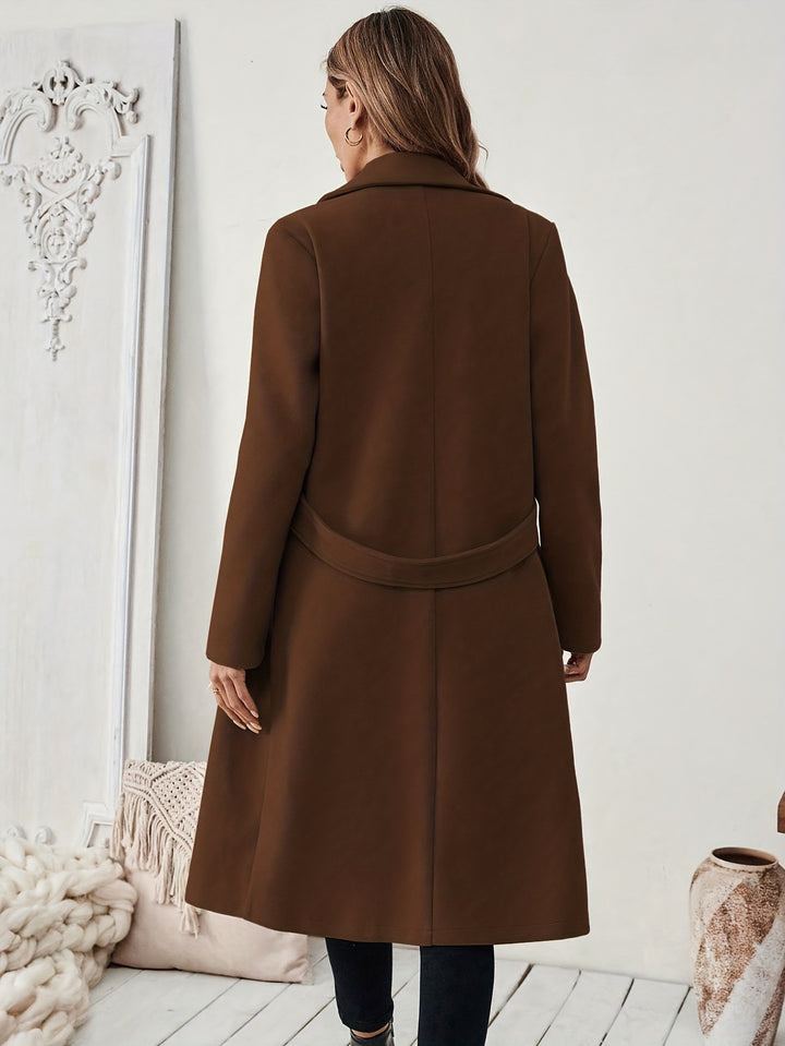 Jamila | Timeless Tailored Long Coat