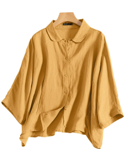 Lineth | Casual Buttoned Blouse