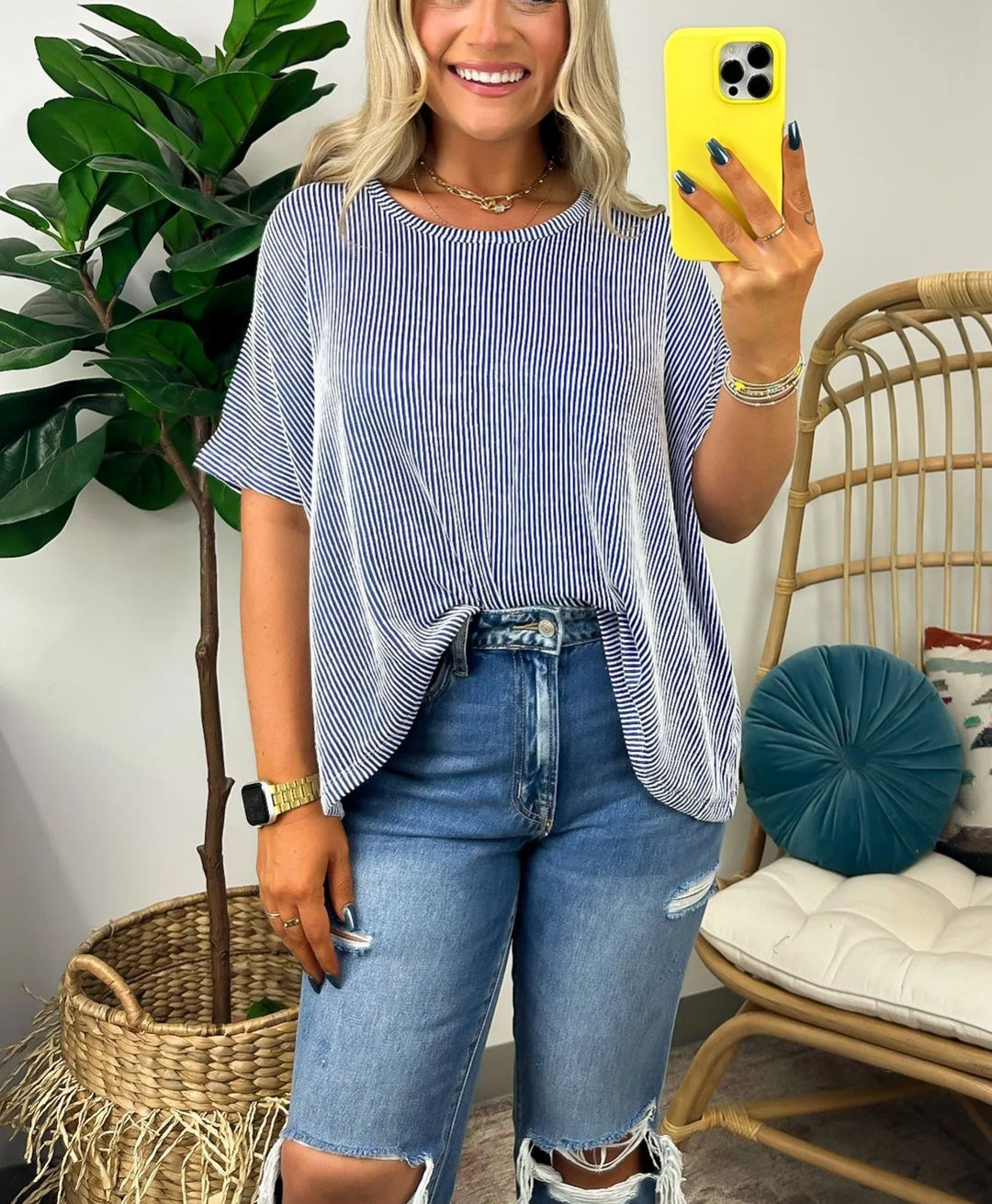 Patricia | Knit Oversized Top