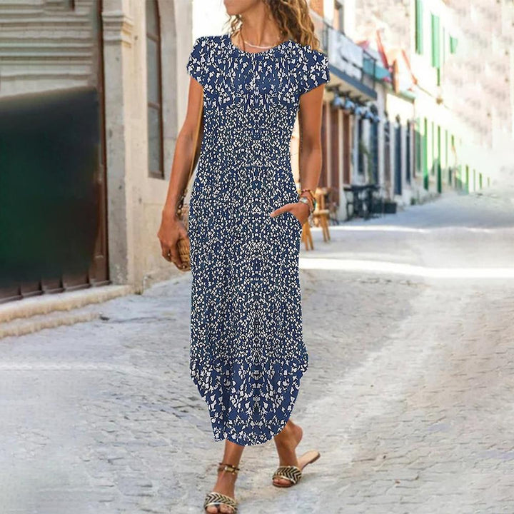 Emilia | Blue Garden Maxi