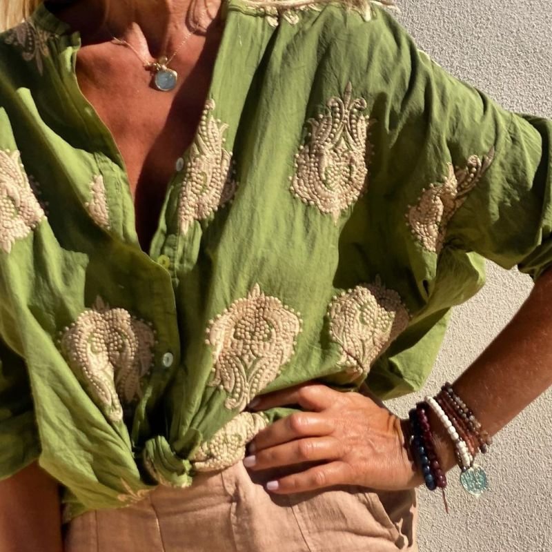 Miran | Chic Silk Blouse