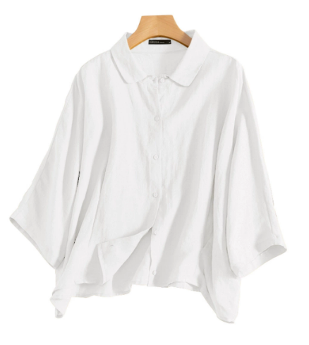 Lineth | Casual Buttoned Blouse
