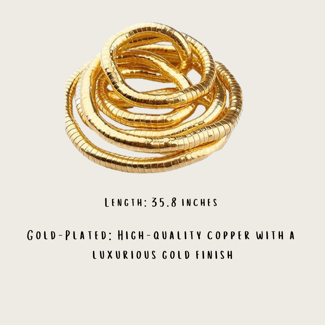 Tiffany | Flexible Loop Necklace